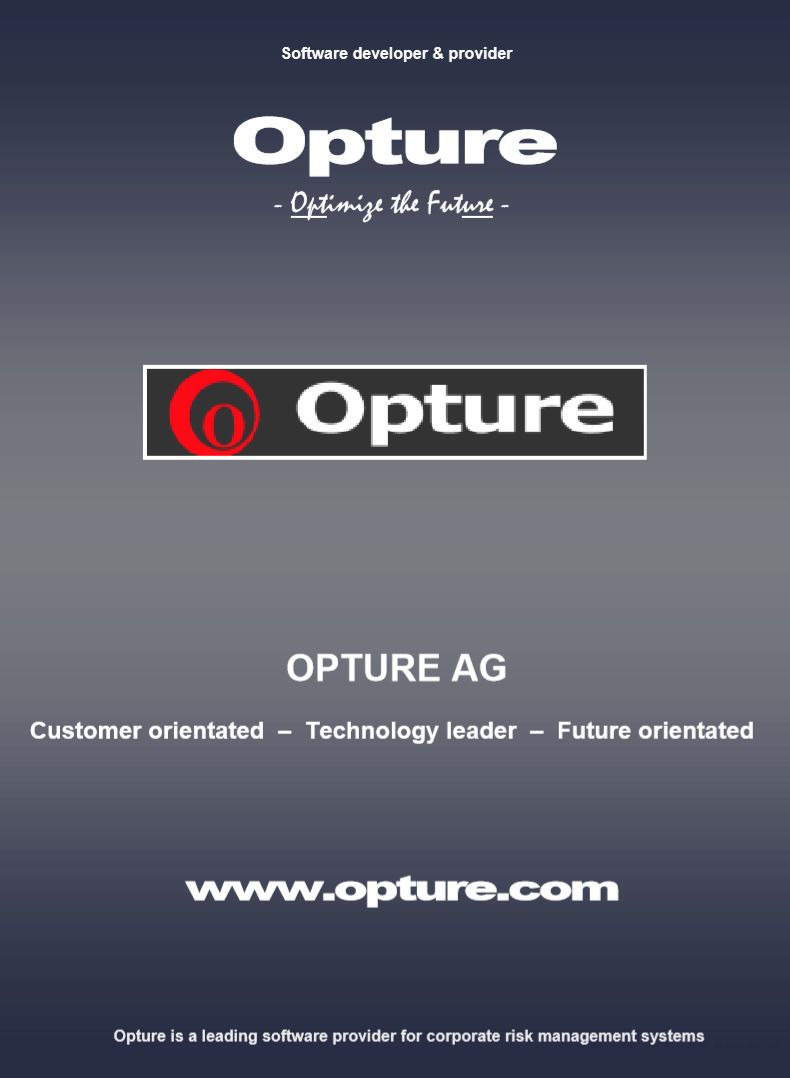 OPTURE Company Brochure