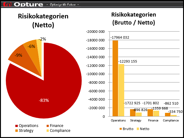 Opture Risk Categories under COSO